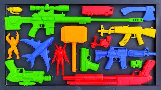 Membersihkan Nerf Ak47, Assault Rifle, Shotgun, Sniper Rifle, Glock Pistol, M16, Nerf gun, Eps 107