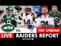 TNF LIVE Stream: Jets vs. Patriots NFL Week 3 Amazon Prime | Free Raiders Report Watch Party