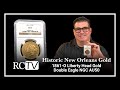 Historic New Orleans Gold: 1861-O Liberty Head Gold Double Eagle NGC AU50