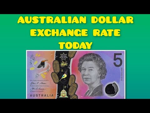 Australian Dollar (AUD) Exchange Rate Today - YouTube