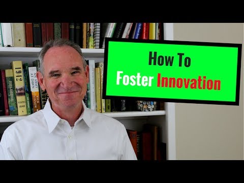 Which of the following is not a way to encourage and foster innovation?