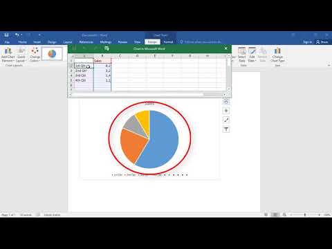 How to show percentages in Pie Chart in Word 2016 How to show percentages in Pie Chart in Word 2016