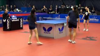 TMS 2014 College Table Tennis Championships - Women's Doubles Final