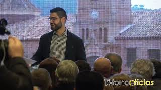 Juan Pagán, candidato a la Alcaldía de Totana. Acto de presentación