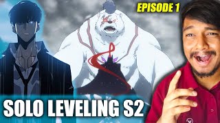 Solo Leveling Season 2 Episode 1 is PEAK!🔥| Solo Leveling Season 2 Episode 1 in Hindi