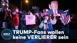 WELT THEMA: Verzweifelter Kampf ums Amt - Präsident Trumps Wahlbetrug-Behauptungen lösen Eklat aus