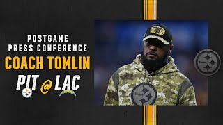 Postgame Press Conference (Week 11 at Chargers): Coach Mike Tomlin | Pittsburgh Steelers