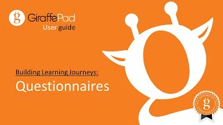 User Guide: Questionnaires