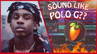 How To Make A POLO G Song On FL STUDIO! (BEAT \u0026 VOCALS)