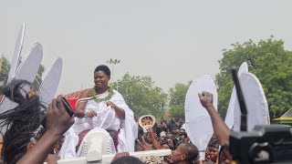 The Arrival of the one youngest queen mother, Agona hemaa | Asante culture is beautiful 😍