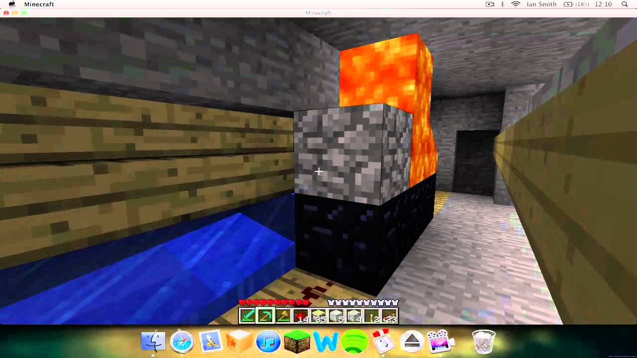 Minecraft Obsidian Generator Youtube