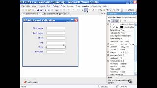11 05 Error Provider Component Validating Event