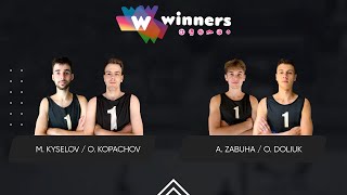 Winners Beach Volleyball. Men. M. Kyselov / O. Kopachov - A. Zabuha / O. Doliuk 20.02.2025