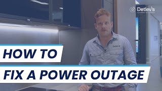 How to fix a power outage