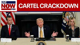 Trump roundtable with Bondi, Hegseth, Noem, Patel & others