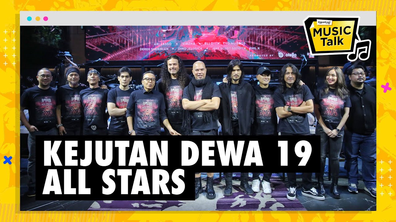 DEWA 19 All Stars Manggung Di GBK, 85.000 Tiket Terjual - Kejutan Dari ...