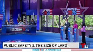 LA mayoral debate: How would the candidates make LA safer?