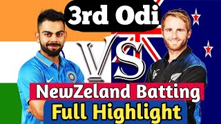 India vs NewZeland||NewZeland batting Highlight||2019