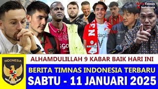 SANGAT LUAR BIASA TEPAT HARI INI ADA KABAR BAIK‼️Berita Timnas Indonesia Hari Ini~Sabtu, 11 Jan 2025