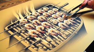 Shrimp skewers #recipe