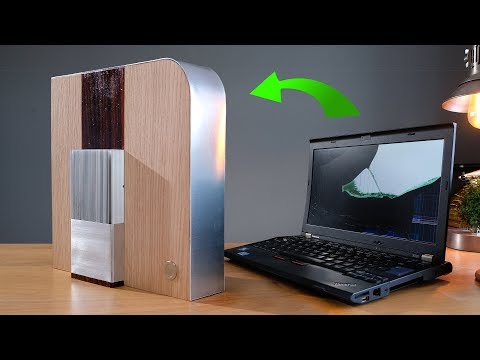 Transform a laptop into a stunning desktop media PC (for CHEAP) Transform a laptop into a stunning desktop media PC (for CHEAP)