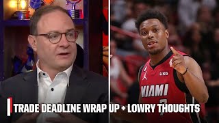 Woj WRAPS UP the 2024 NBA Trade Deadline 👏 Will Kyle Lowry still be bought out?