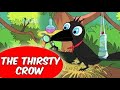 The Clever Crow Story In English | Thirsty Crow Story | Kids Hut