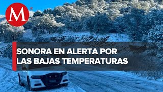 Autoridades de Sonora emiten alerta por cuarta tormenta invernal