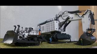 Liebherr R9800 , Crawler / tracks  YCC Limited Ediction, Liebherr PR776 Diecast scale Models 1/50