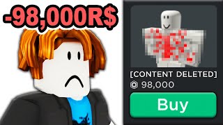 Buying Every Weird Ad I See on Roblox