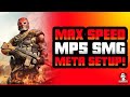 MAX SPEED 💨 COLD WAR MP5 CLASS SETUP in WARZONE is BROKEN 🔥 in SEASON 4! META MP5 CLASS SETUP!