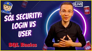 🛢 SQL Server Security: LOGIN vs USER 🤯 Q&A: 2-minute SQL for #JuniorDBA