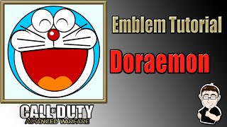 Advanced Warfare: Doraemon  Emblem Tutorial!　ドラえもん【エンブレム】 (Call of Duty)