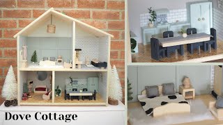 DIY Doll house makeover: £25  IKEA Flisat hack | Dollhouse renovation