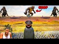 CHOP'S Biggest GIANTS vs AMAAN-T ARMY in Ultimate Battle Simulator with SHINCHAN x GTA5