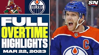 Arizona Coyotes at Edmonton Oilers | FULL Overtime Highlights