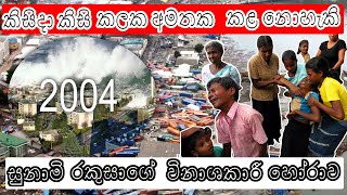 🔴Video TSUNAMI - 2004 : කිසිදා කිසි කලක අමතක කළ නොහැකි සුනාමි රකුසාගේ විනාශකාරී හෝරාව