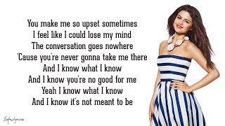 Selena Gomez And The Scene - My Dilemma 20 Lyrics