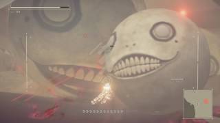 NieR:Automata ニーア オートマタ エミール分裂体戦 隠しボス エミールの決意 (Ending Y)