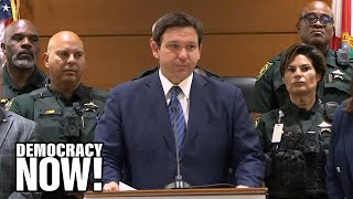 In Attack on Voting Rights, DeSantis's Election Police Arrest 20 Former Felons for Voting in Florida