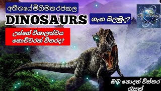 Dinosaurs ගැන ඔබ නොදත් විස්තර රැසක්.