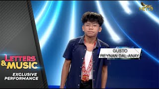 Reynan Dal-Anay - Gusto (NET25 Letters and Music Performance)