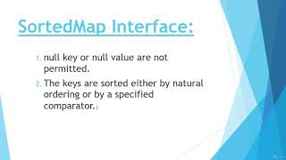 #96 SortedMap Interface