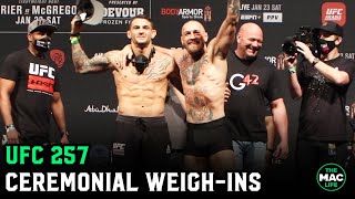 UFC 257: Conor McGregor vs. Dustin Poirier Ceremonial Weigh-Ins
