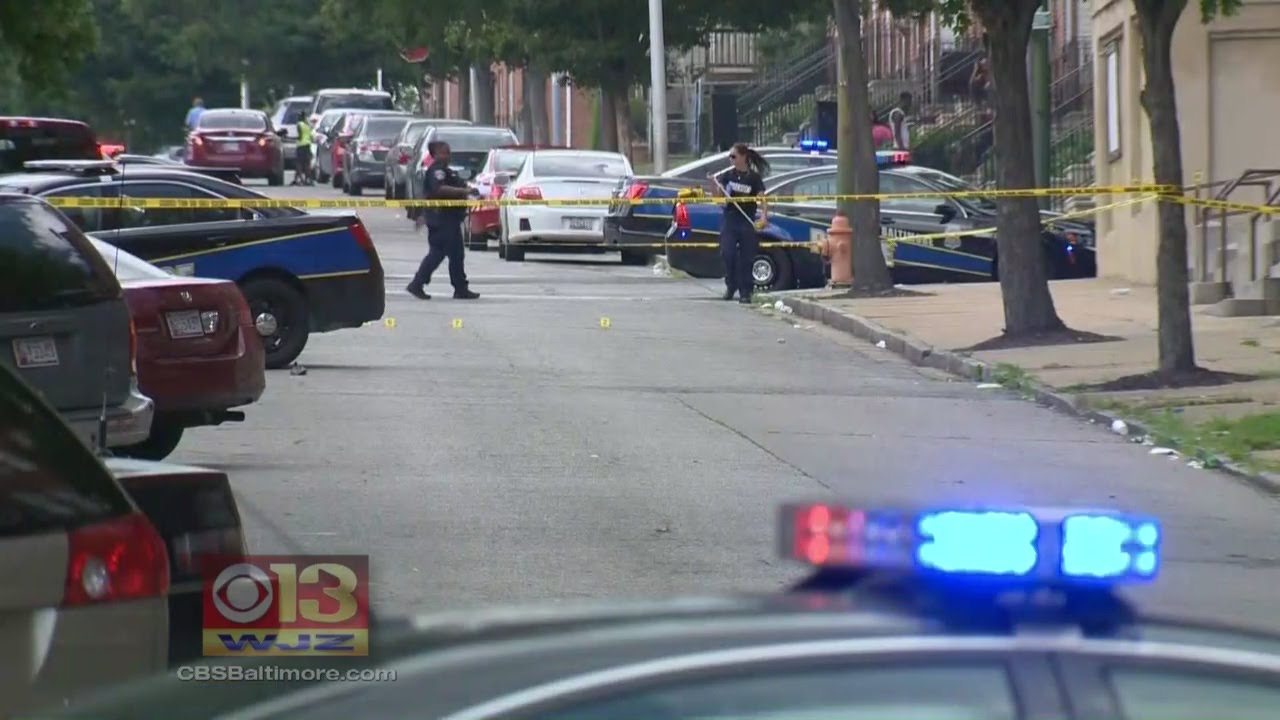 Police Investigate Triple Shooting In Baltimore City - YouTube