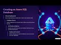 Azure & Azure Devops| Creation of Azure SQL Data Base, SQL Script | session 43 |