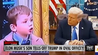 WATCH: Elon Musk \u0026 Son HUMILIATE Trump In Oval Office, Privilege Exposed