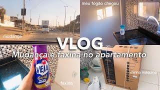 VLOG DA MUDANÇA! fomos morar sozinhos + limpeza do apartamento 💕 diario de mudança apê #3