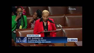 Congresswoman Lee Calls for Gun Violence Prevention on House Floor