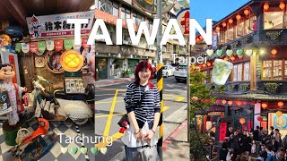 Taiwan - April 2025 | first time in Taipei, Jiufen + Shifen, day trip to Taichung🧋🏮